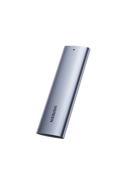 Ugreen Kieszeń na dysk obudowa dysku twardego M.2 B-Key SATA 3.0 szary + kabel USB Typ C