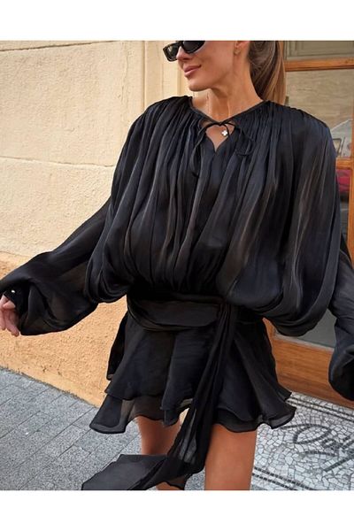 Friday Mood Γυναικείο Μίνι Φόρεμα Barcelona Flounced