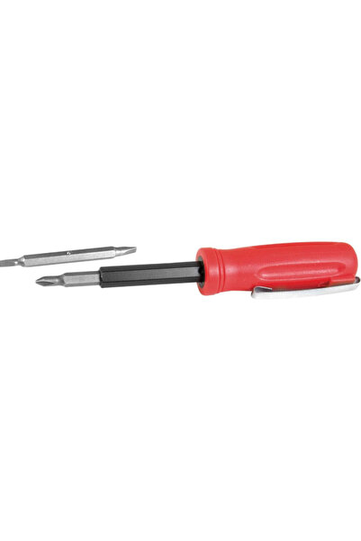 Performance Tool Slotted 4-in-1 Pocket Screwdriver