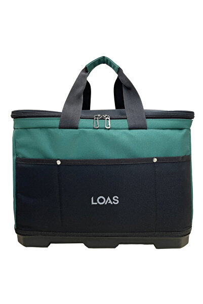 LOAS Plastik Tabanlı Kapaklı Orta Boy Alet Taşıma Çantası - LSTCTK18-PT -