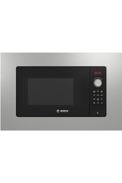 Bosch Series 2 Built-in Microwave Oven 59 x 38 cm, 25 Liter, Quick Start, Stainless steel