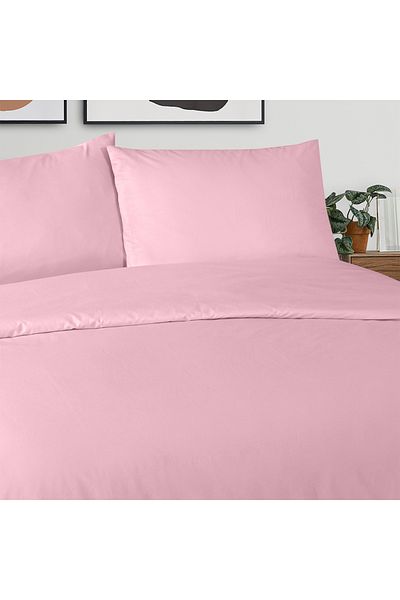 Altınbaşak Freesia Single Ranforce Duvet Cover Set Powder (2 Pieces) Single Duvet Cover Set
