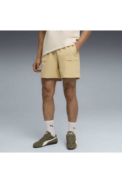 Puma Pánské kraťasy s kapsáčovým vzorem Essentials, velikost 6"