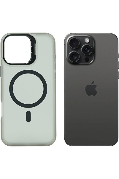 Aztech جراب متوافق مع iPhone 16 Pro وMagSafe يدعم الشحن اللاسلكي المغناطيسي ا...
