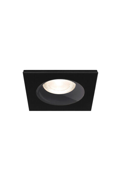 Braytron CARCASA NEGRU PATRAT PT GU5.3/GU10 TETRA-IP54