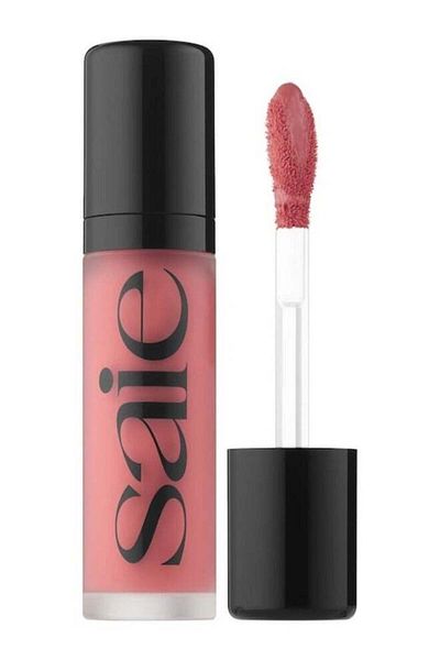 SAIE Dew Blush - Lightweight Blendable Liquid Blush, Dreamy - bright berry 11g for a Natural Glow