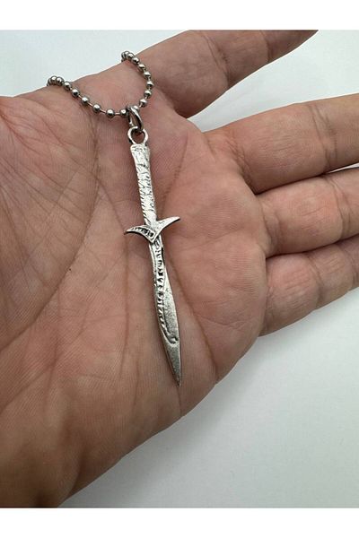 Herşey Nota The Legend of Zelda Unisex Necklace – Triforce and Hyrule Symbol 60cm Chain Jewelry