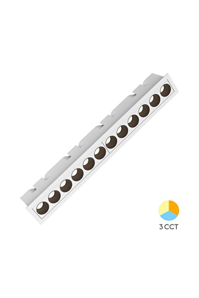 Braytron CORP LINEER INCASTRABIL 18W 3IN1 ALB LINEX-LN12