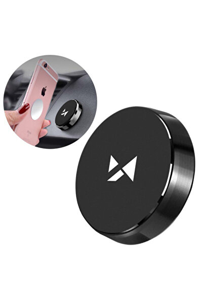 WOZINSKY Uchwyt samochodowy na telefon na deskę rozdzielczą magnetyczny czarny