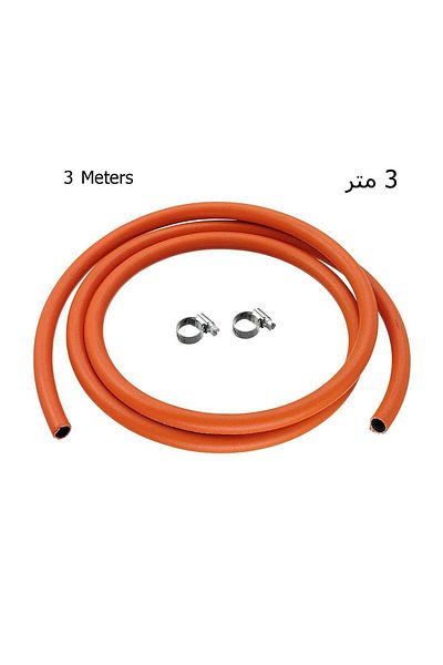 Generic 3 Meter Italian Gas Hose with 2 Leak-Proof Seals