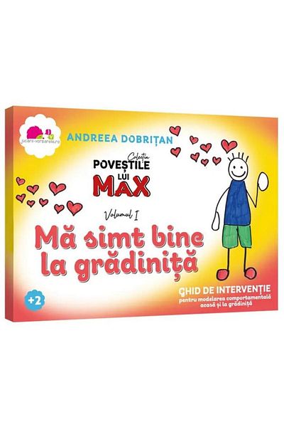 Editura Jucarii Vorbarete Max's stories. I feel good at kindergarten. Volu