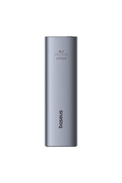 Baseus Kieszeń na dysk SSD do 8 TB FlyJoy M.2 NVMe 10 Gb/s UASP TRIM - szara