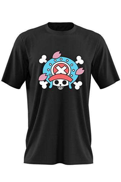 OEM Tricou barbati One Piece Tony Tony Chopper Flag Logo Sigil