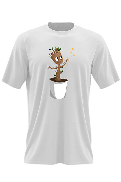 OEM Ανδρικό T-shirt Baby Groot Baby Tree Baby