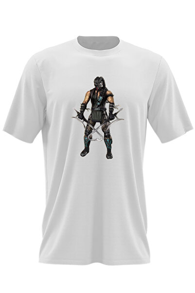 OEM Tricou barbati Kombat Reptile Ermac Mortalitate Arrow Coif Black