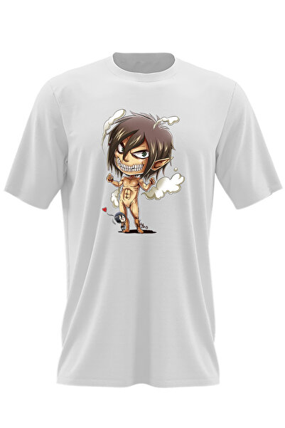 OEM Мъжка тениска Attack on Titan Eren Yeager Devil Manga AOT
