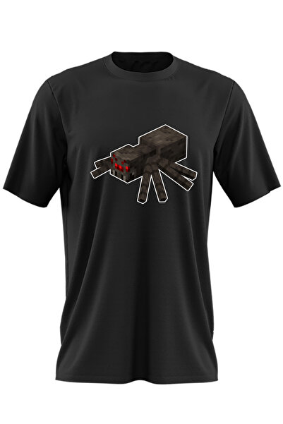 OEM Tricou barbati Cave Spider Red Eyes Minecraft