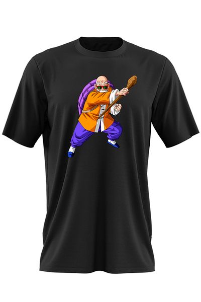 OEM Men's T-shirt Master Roshi Sensei Kung Fu Trainer Teacher