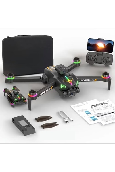 SIGHTZER ÇİFT KAMERA VE BATARYALI DRONE UZAKTAN KUMANDALI APP DESTEKLİ QUADCOPTER TEK TUŞ İLE İNİŞ KALKIŞ