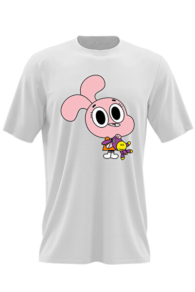 OEM Ανδρικό T-shirt Anais Watterson Gumball Sister Darwin