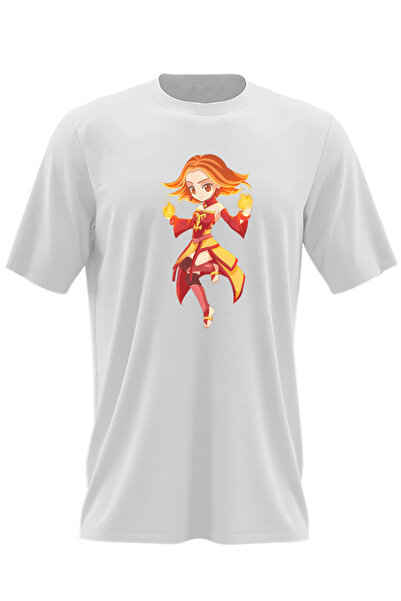 OEM Tricou barbati Dota 2 Lina Slayer Hero Magical Damage Chibi