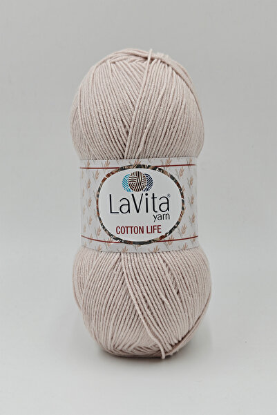 LaVita Yarn Cotton Life Fir pentru tricotat manual 50% Bumbac 50% Acrilic 100...