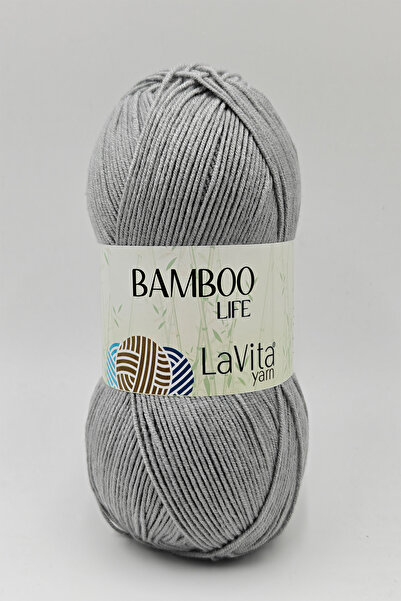 LaVita Yarn Bamboo Life Fir de tricotat manual 50% Bambus 50% Acrilic 100gr (...