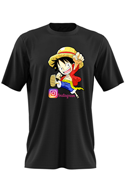 OEM Tricou barbati One Piece Luffy Instagram Creator Insta Gamer