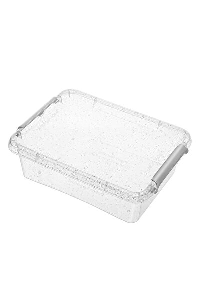 ALTOM DESIGN Set of 2 Altom casseroles, plastic, , silver particles, 1.15 liters, 20 x 15 x 6 cm