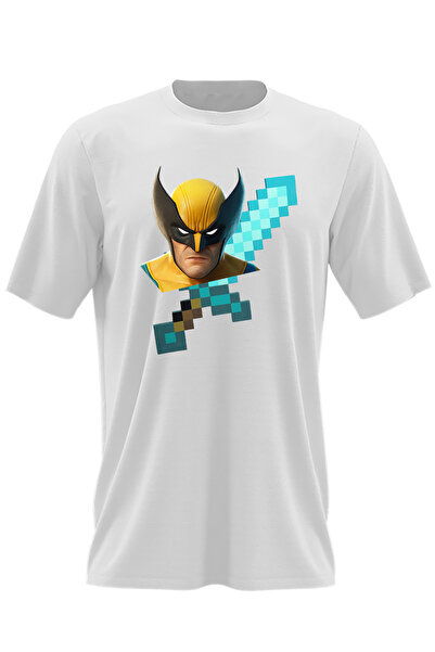 OEM Tricou barbati Wolverine XMen Diamond Sword Minecraft