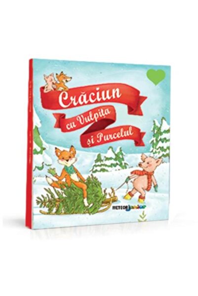 Editura Meteor Junior Craciun cu vulpita si purcel, Annette Herzog