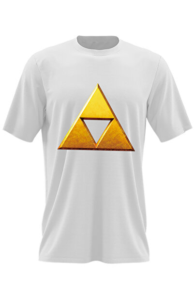 OEM Ανδρικό T-shirt Legend of Zelda Golden Triangle Breath