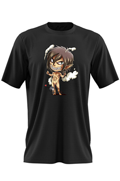 OEM Tricou barbati Attack on Titan Eren Yeager Devil Manga AOT