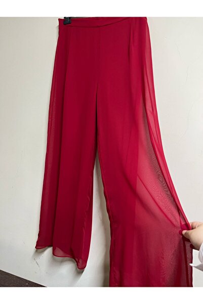 Javelin Collection This Is the Season's Fashion Wide-Leg Chiffon Pants