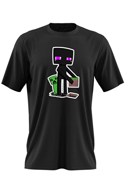 OEM Tricou barbati Enderman Creeper Builder Minecraft