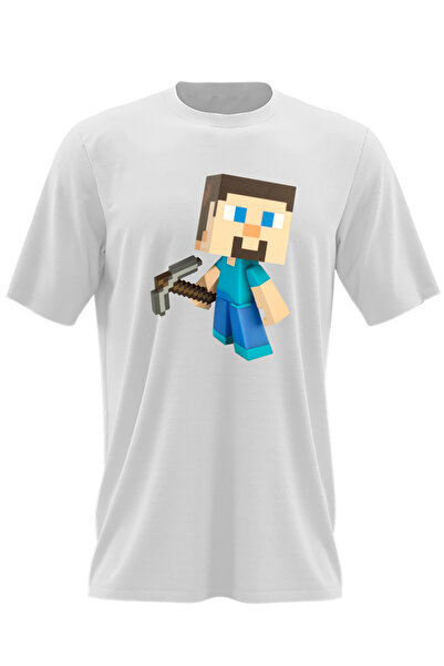 OEM Tricou barbati Steve Pickaxe Minecraft