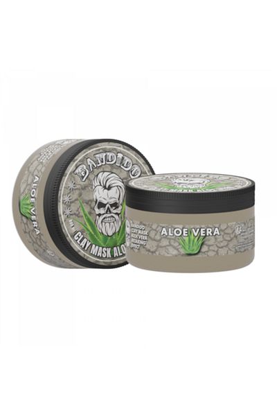 BANDİDO Professional Face Mask with Clay and Aloe Vera, Bandido, 400 ml