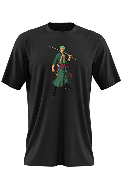 OEM Tricou barbati Zoro Samurai One Piece Katana Roronoa