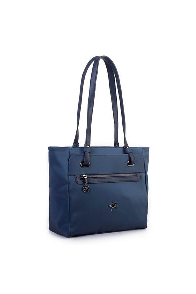 Nas Bag Geantă de umăr de damă de dimensiuni mari Bleumarin Buzzy
