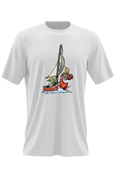 OEM Tricou barbati Legend of Zelda Corabie Link Vikings