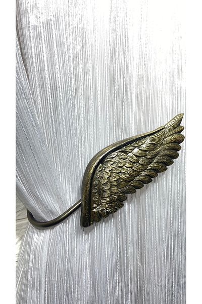 Helezoni Curtain Rail Curtain Accessory Polyester Casting Premium Lever Curtain Holder 1Pcs