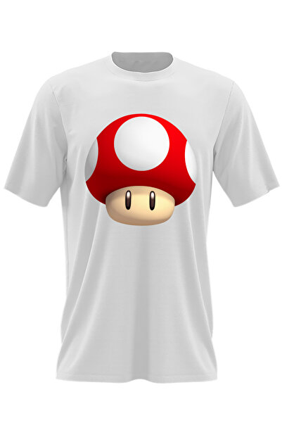 OEM Tricou barbati Super Mario Bros Cap Ciuperca Video Game