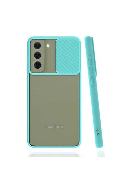 xemu حافظة LNSM-i متوافقة مع هاتف Galaxy S22 Plus - فيروزي