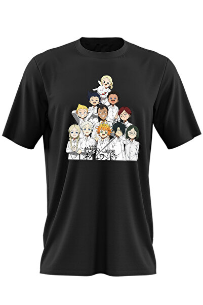 OEM Ανδρικό T-shirt The Promised Neverland All Team