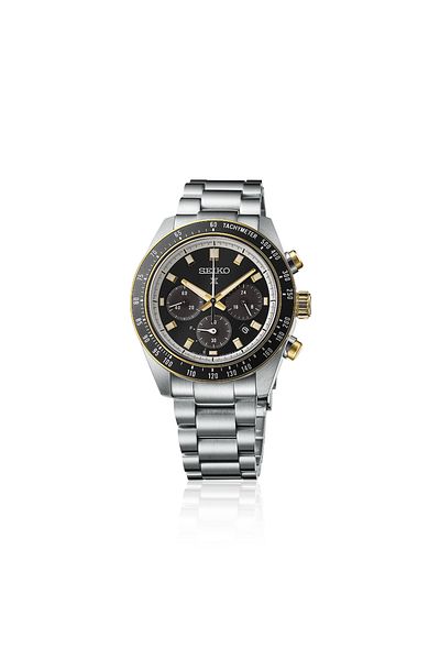 Seiko Ssc941 Time Watch Guaranteed Tachymeter Solar Mechanism Sapphire Anti-Scratch Glass 10 Atm Water Resistant