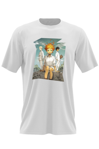OEM Ανδρικό T-shirt The Promised Neverland Emma Ray Norman Zid