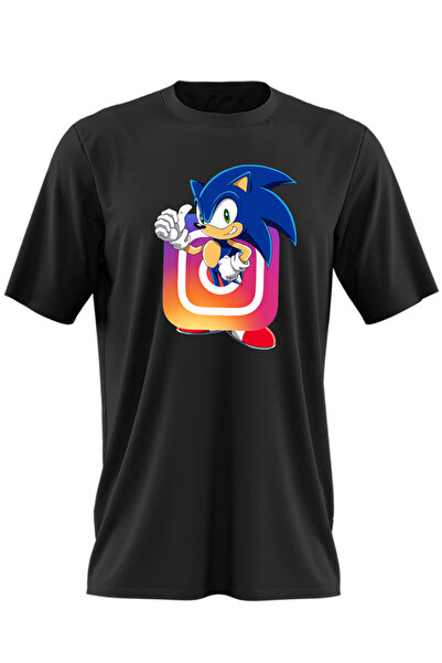OEM Tricou barbati Sonic the Hedgehog Instagram Insta Creator