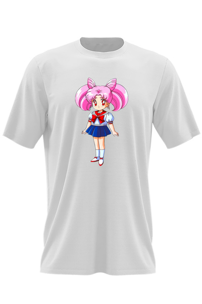 OEM Tricou barbati Sailor Moon Chibiusa Pink Bebe Girl