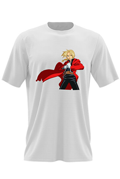 OEM Tricou barbati Edward Elric Alphonse Fullmetal Alchemist Anime