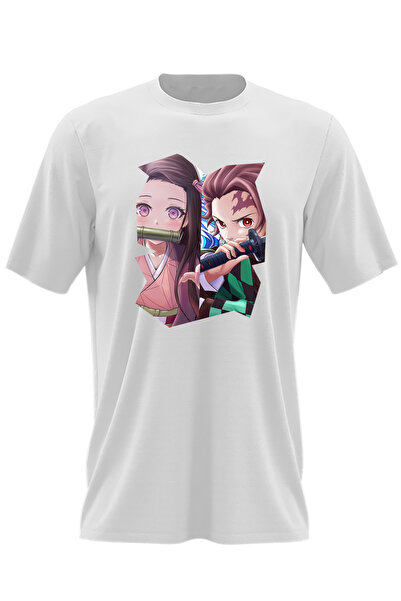 OEM Tricou barbati Tanjiro Demon Sister Nezuko Kamado GTA